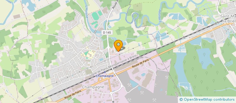 localisation de l'entreprise ESPACE THOMASSE LOCATION  MULSANNE