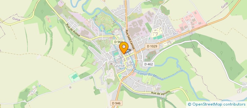 localisation de l'entreprise ESPACE TMD à GUISE