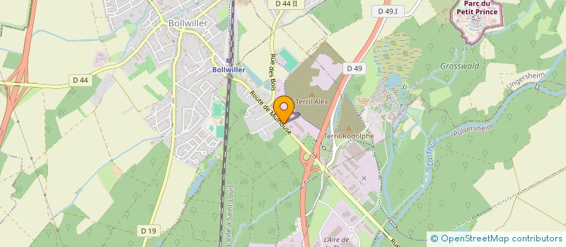 localisation de l'entreprise ESPACE TOITURE  FELDKIRCH