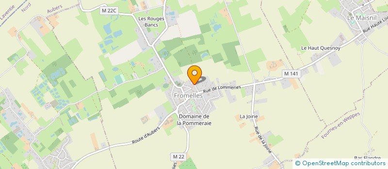 localisation de l'entreprise ESPACE TOITURES DES WEPPES  RICHEBOURG