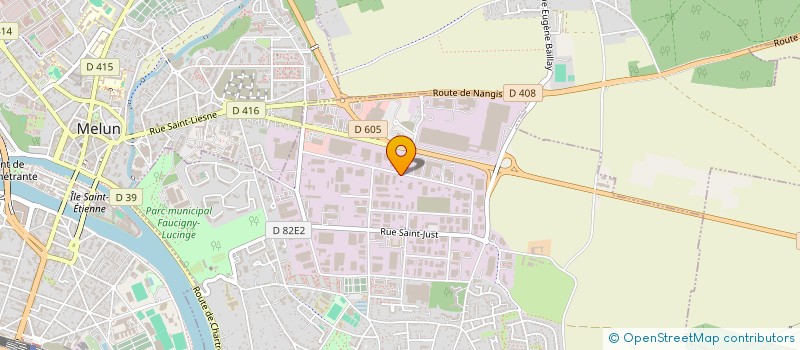 localisation de l'entreprise ESPACE TP CREATION PAVAGE DALLAGE à VAUX-LE-PENIL