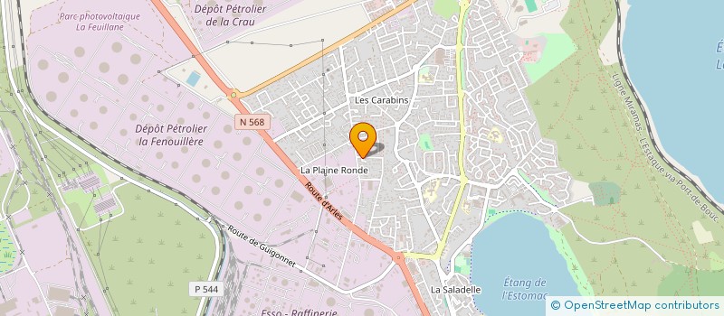 localisation de l'entreprise ESPACE TPL SARL à FOS-SUR-MER