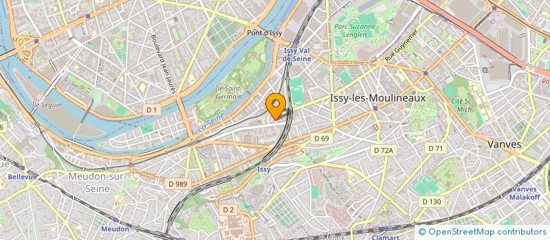 localisation de l'entreprise ESPACE TRANSACTIONS IMMOBILIERES à ISSY-LES-MOULINEAUX