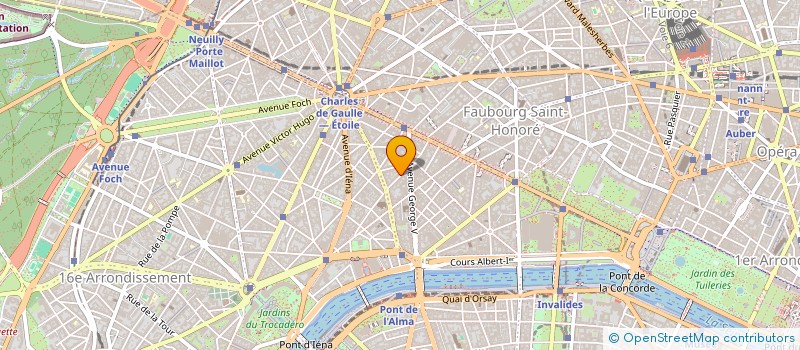 localisation de l'entreprise ESPACE TRUCHET  PARIS