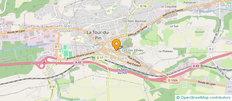 localisation de l'entreprise ESPACE VENTES MATERIELS AUTOMOBILES à SAINT-VICTOR-DE-CESSIEU