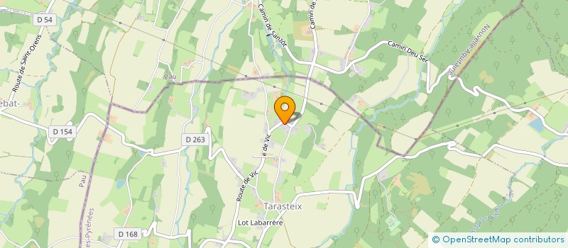 localisation de l'entreprise ESPACE VERANDAS à BORDERES SUR L'ECHEZ