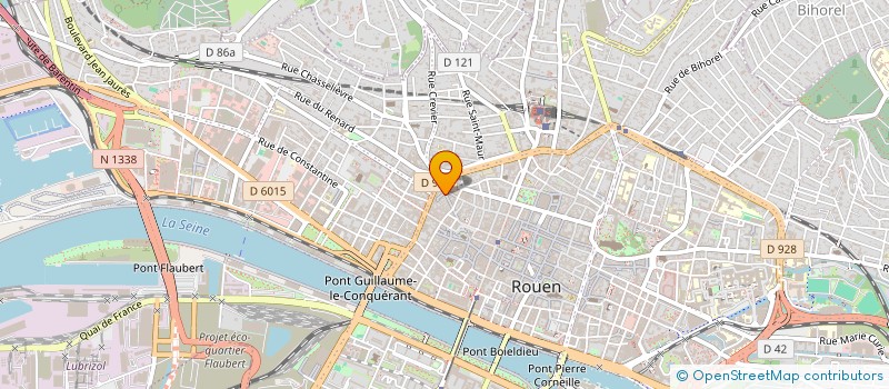 localisation de l'entreprise ESPACE VERT 76  ROUEN