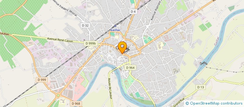 localisation de l'entreprise ESPACE VIANDE à GAILLAC