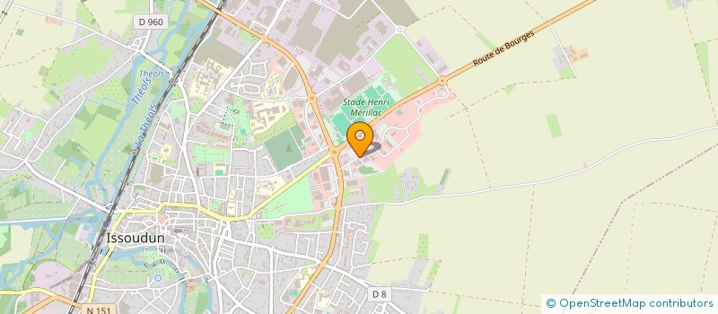localisation de l'entreprise ESPACE VIN à ISSOUDUN