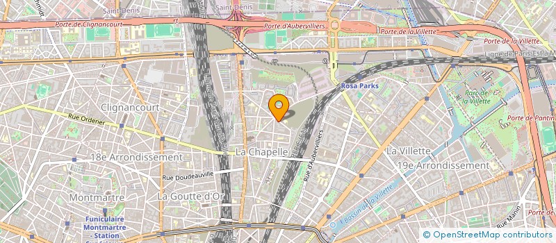 localisation de l'entreprise ESPACE VISION  PARIS