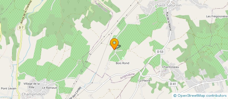 localisation de l'entreprise ESPACE VITAL à SAINT-SATURNIN