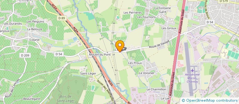 localisation de l'entreprise ESPACE VITAL à CHARNAY-LES-MACON