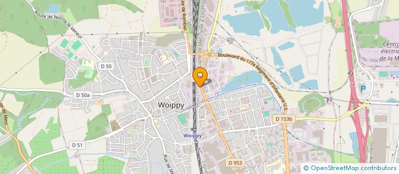 localisation de l'entreprise ESPACE VO 57 à WOIPPY