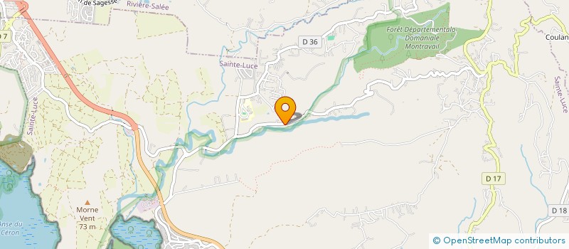 localisation de l'entreprise ESPACE VOLCART  SAINTE-LUCE