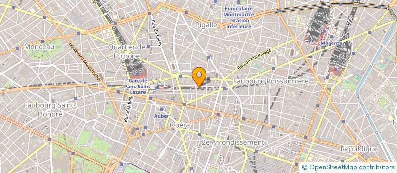 localisation de l'entreprise ESPACE VOYAGES  PARIS