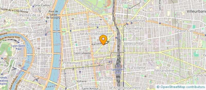 localisation de l'entreprise ESPACE XIAO à LYON 6EME