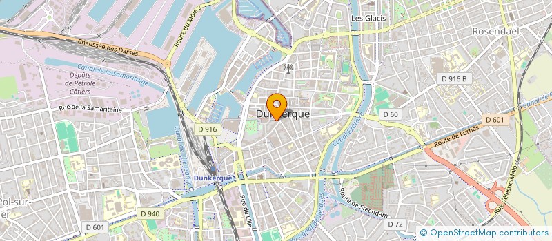 localisation de l'entreprise ESPACE ZEN à DUNKERQUE