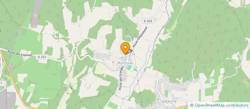 localisation de l'entreprise ESPACE2COM à MONTJOYER