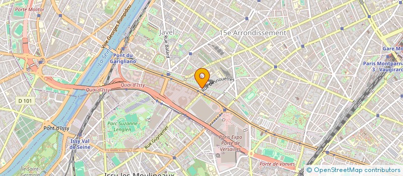 localisation de l'entreprise ESPACES  PARIS