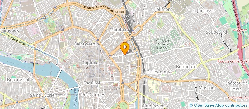 localisation de l'entreprise ESPACES AFRICAINS à TOULOUSE