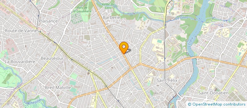 localisation de l'entreprise ESPACES ATLANTIQUES  NANTES