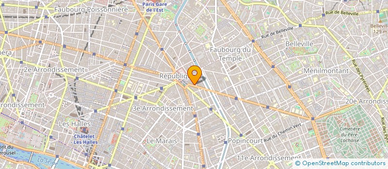 localisation de l'entreprise ESPACES ATYPIQUES INVESTCO 3  PARIS