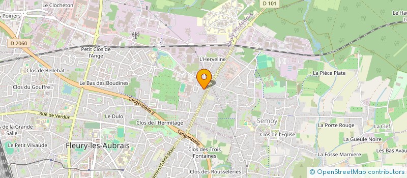 localisation de l'entreprise ESPACES BEAUTE JSP à FLEURY-LES-AUBRAIS