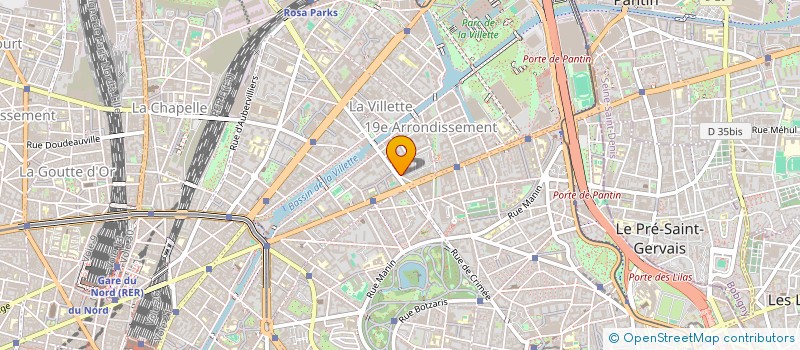 localisation de l'entreprise ESPACES CHAUSSURES  PARIS