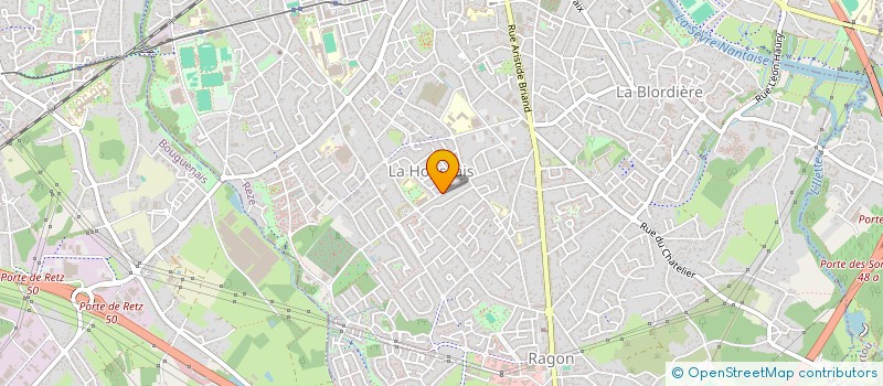 localisation de l'entreprise ESPACES ET CITE à REZE