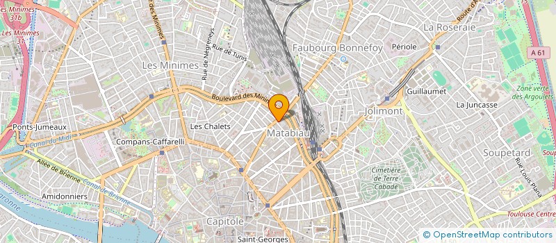localisation de l'entreprise ESPACES LOISIRS à TOULOUSE