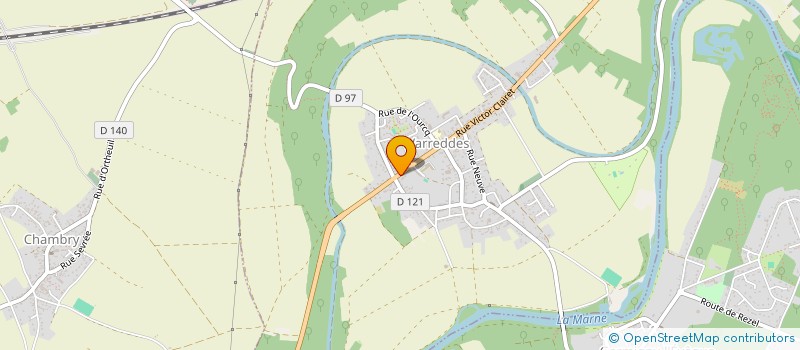 localisation de l'entreprise ESPACES NOT'R  VARREDDES