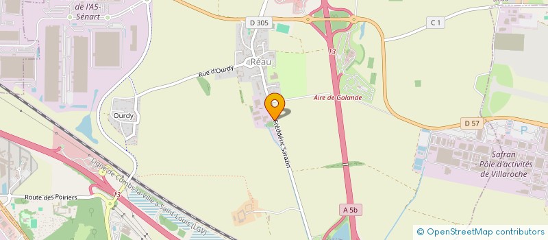 localisation de l'entreprise ESPACES SERVICES ET ACTIVITES  REAU