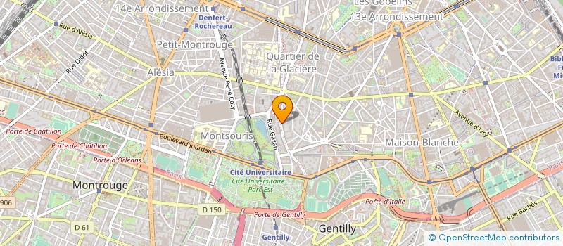 localisation de l'entreprise ESPACES TV COMMUNICATION à PARIS