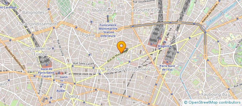 localisation de l'entreprise ESPACES VERTS SERVICES à PARIS