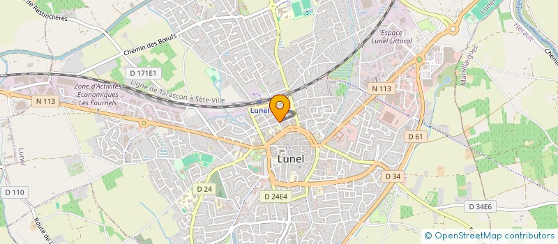 localisation de l'entreprise ESPACIO GLOBAL SOLUTIONS à LUNEL