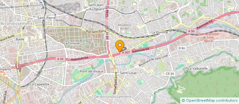 localisation de l'entreprise ESPADON à MARSEILLE