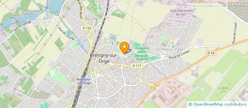 localisation de l'entreprise ESPADON DE BRETIGNY à BRETIGNY-SUR-ORGE