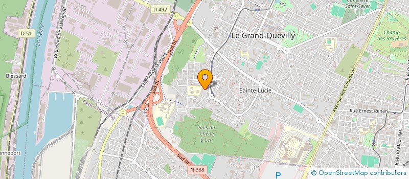 localisation de l'entreprise ESPADON DE GRAND QUEVILLY à LE GRAND-QUEVILLY