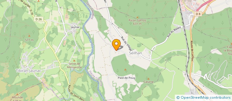 localisation de l'entreprise ESPADON PASSION  SEILHAN