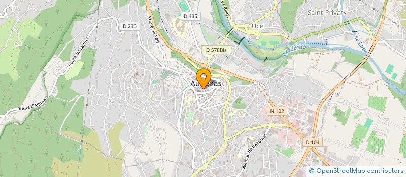 localisation de l'entreprise ESPAGNOL à AUBENAS