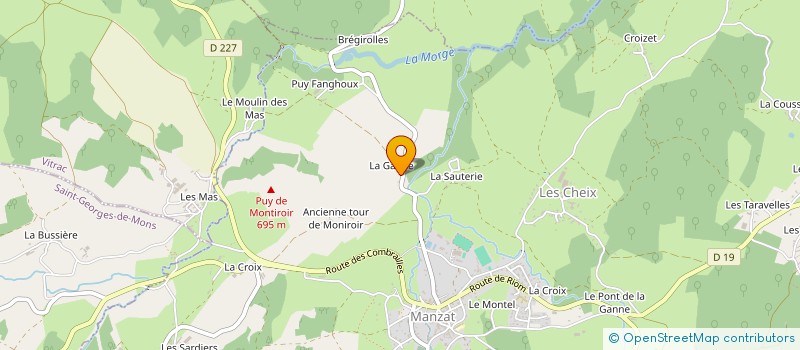 localisation de l'entreprise ESPAGNOL & CO  CHARBONNIERES-LES-VIEILLES