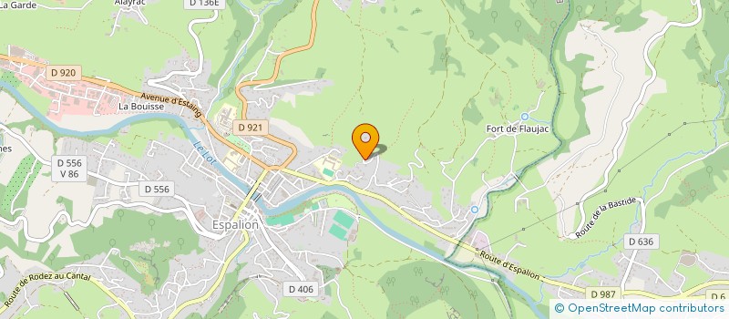 localisation de l'entreprise ESPALION APERO TRAIL  ESPALION