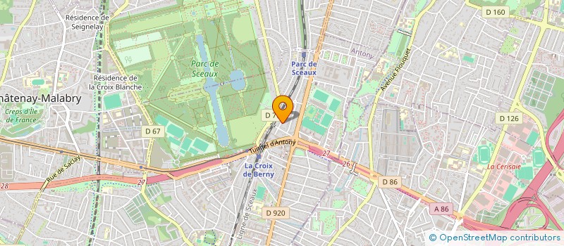 localisation de l'entreprise ESPALMADOR à ANTONY