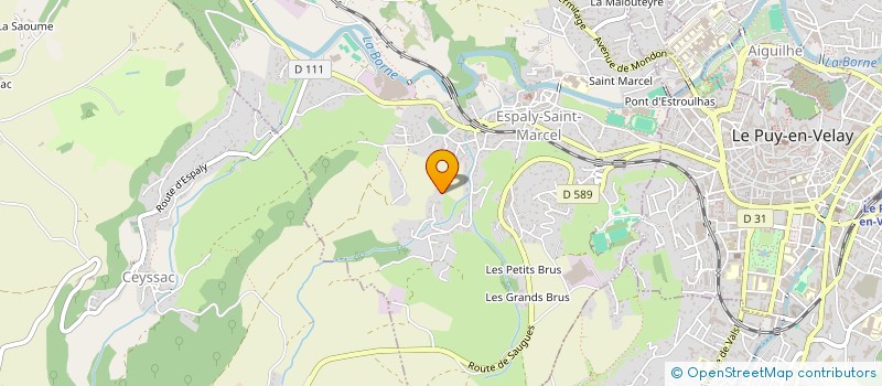 localisation de l'entreprise ESPALY DISTRIB  ESPALY-SAINT-MARCEL