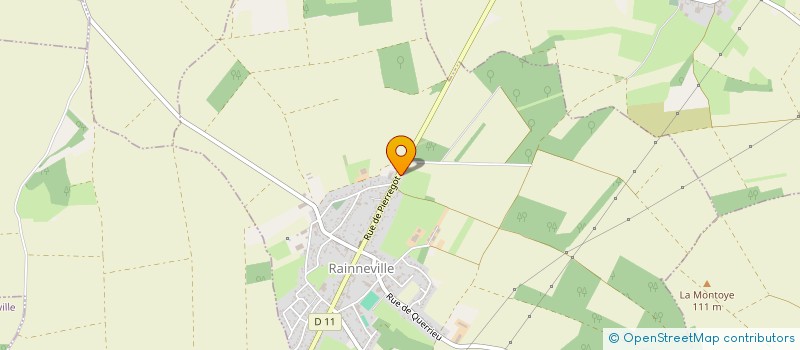 localisation de l'entreprise ESPAM NORD à RAINNEVILLE