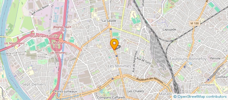 localisation de l'entreprise ESPANA EN OCCITANIA  TOULOUSE