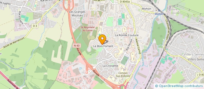 localisation de l'entreprise ESPANARDENNES  CHARLEVILLE-MEZIERES