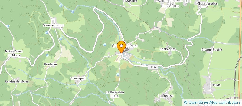 localisation de l'entreprise ESPANDLAX  CHAMPETIERES