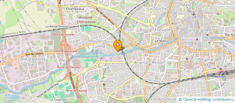 localisation de l'entreprise ESPARGILLIERE  RENNES