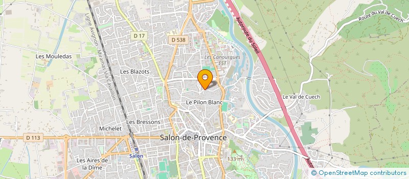 localisation de l'entreprise ESPARRON  SALON-DE-PROVENCE